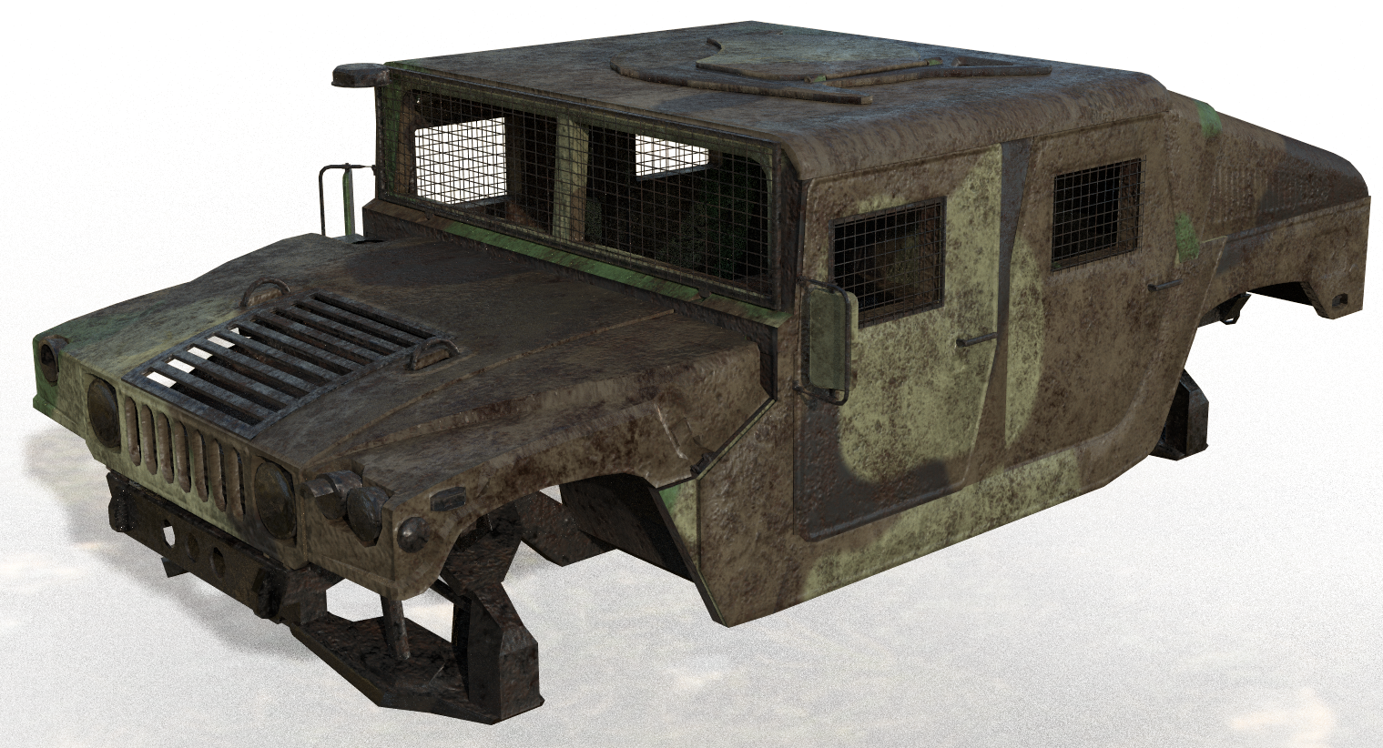 Having fun retexturing some Arma 2 assets!